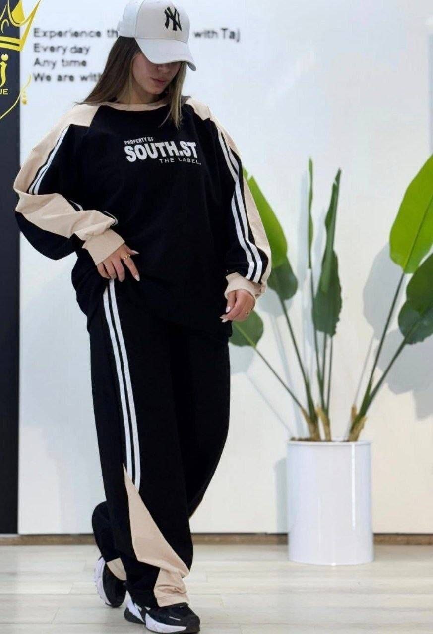 ست بلوز وشلوار باکو🌿 با کیفیت عالی ✅4910