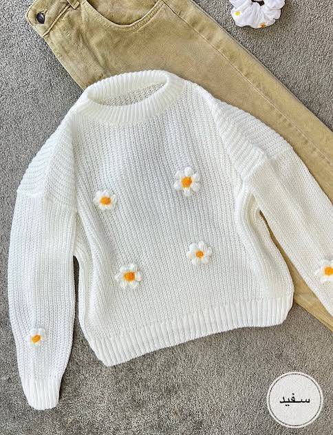 بلوز بافت بابونه🌺☘️27546نفیس