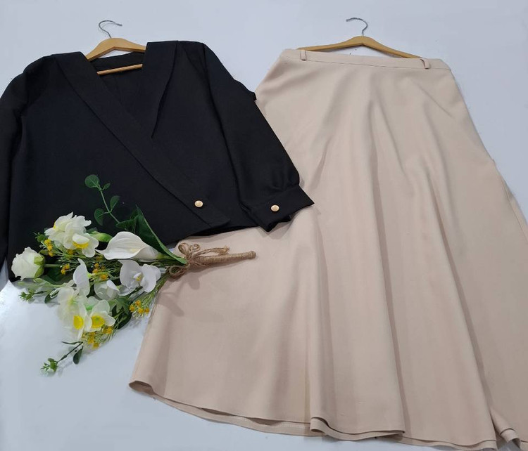 ست شومیز دامن اسرا🌺☘️سیمو۱۲۶۲۴