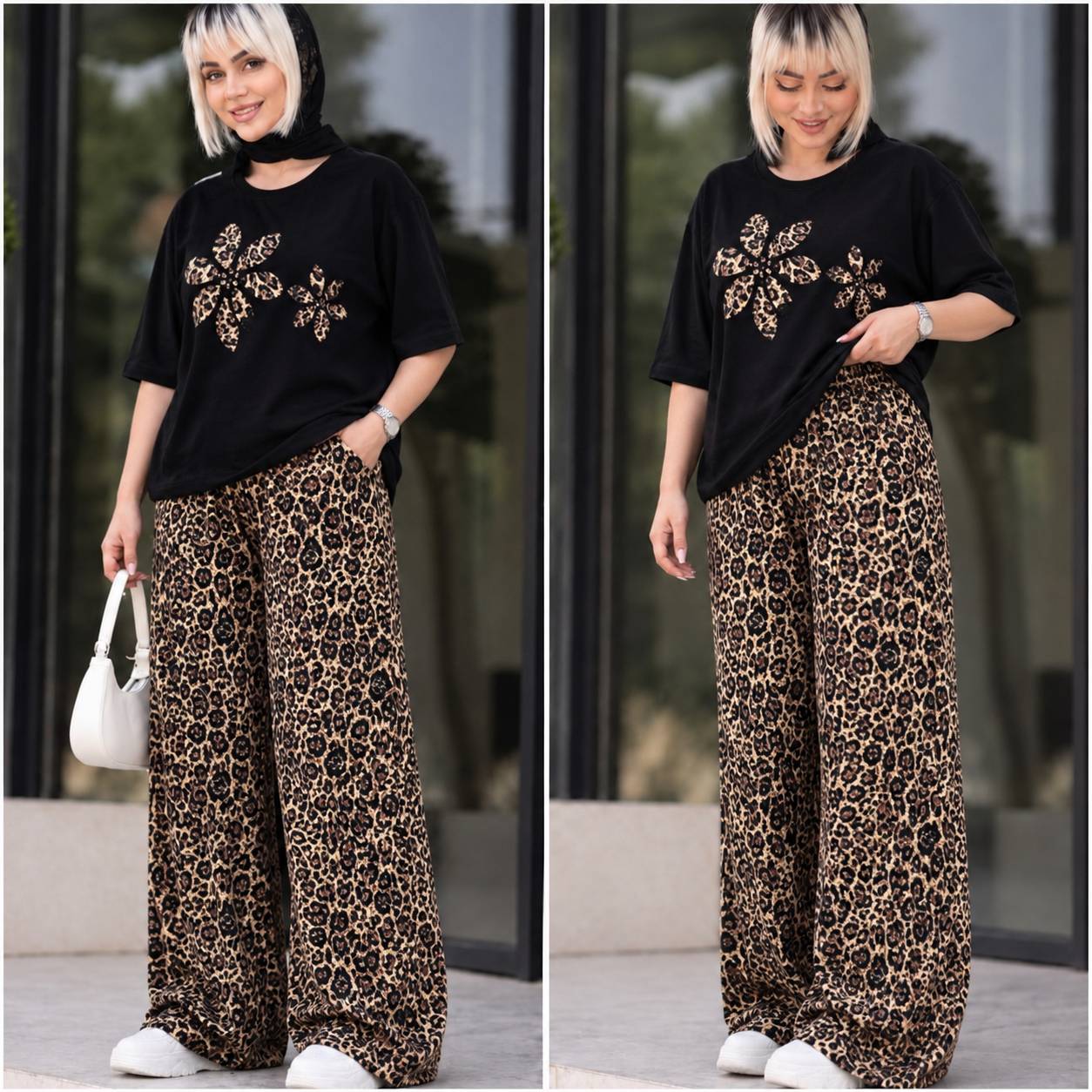 ست دو گل☘️🌺27688نفیس