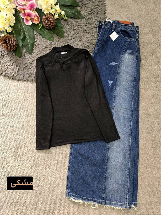بلوز یقه مدل دار ☘️🌺27794نفیس