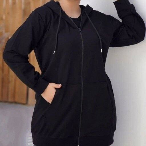 سویشرت جلو زیپ🌺☘️1113نفیس