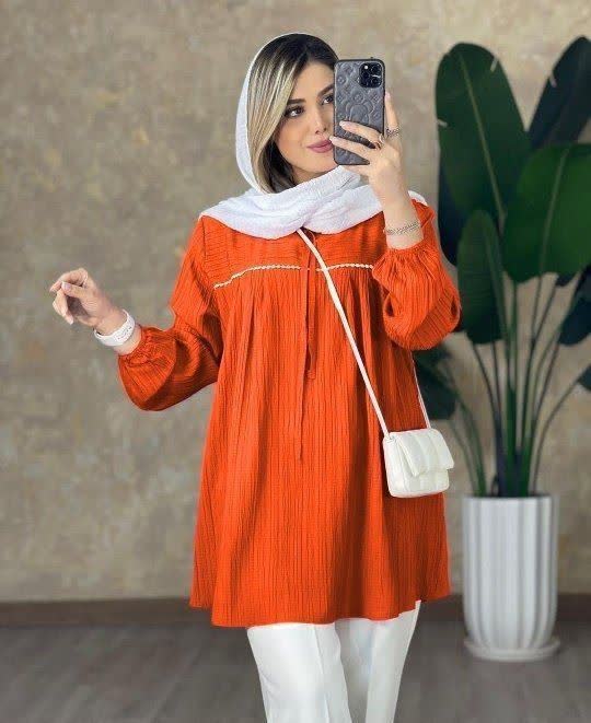 تونیک عدسی شیک و زیبا❤️🎀کد21025 ماه