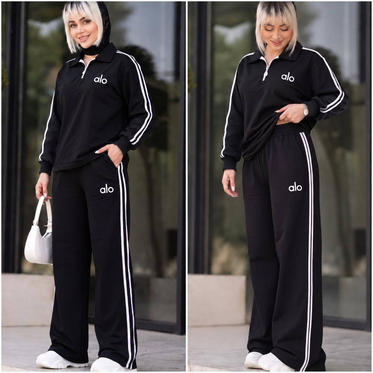 ست هیرسا آستین بلند🌺☘️23807نفیس