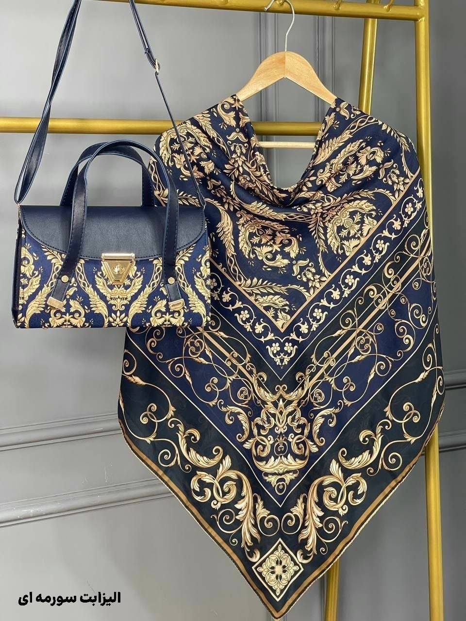 ست کیف و روسری B3🫀😍کد 27806 ماه