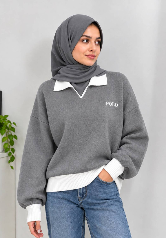 کراپ بافت poloشرت 💕💕🌸کد 244 شیک و مد