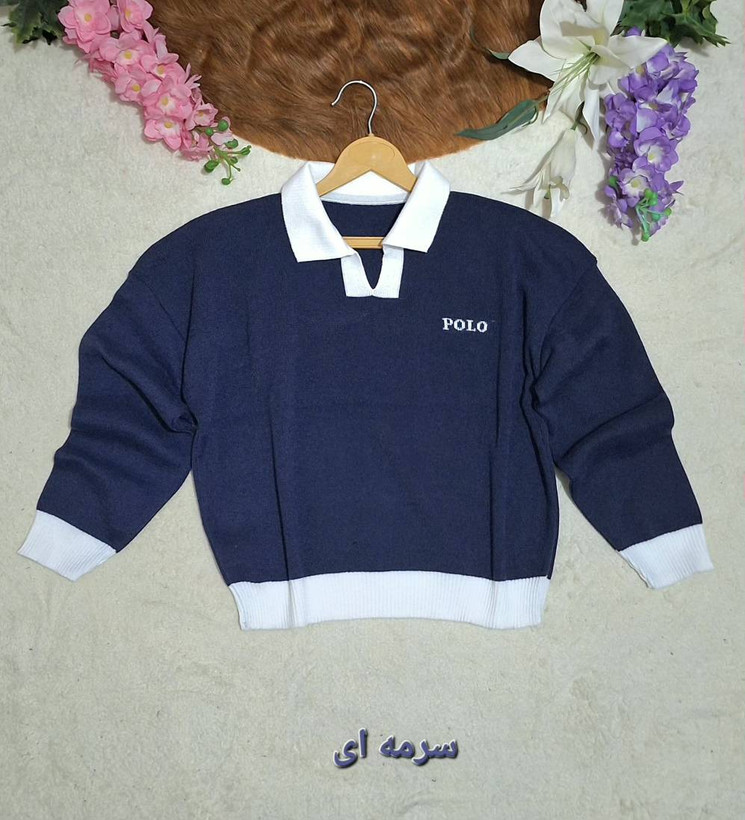 کراپ بافت poloشرت 💕💕🌸کد 244 شیک و مد