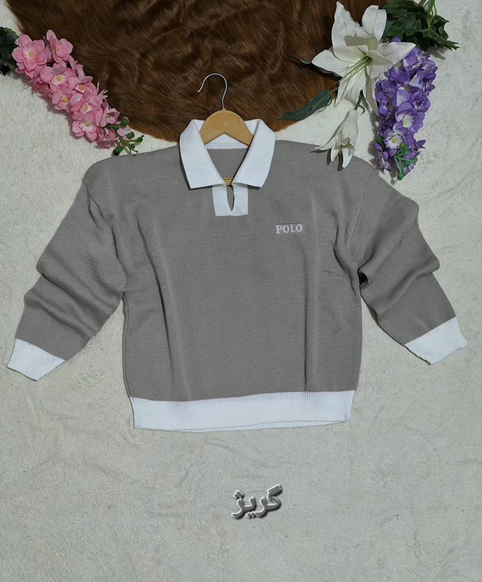 کراپ بافت poloشرت 💕💕🌸کد 244 شیک و مد