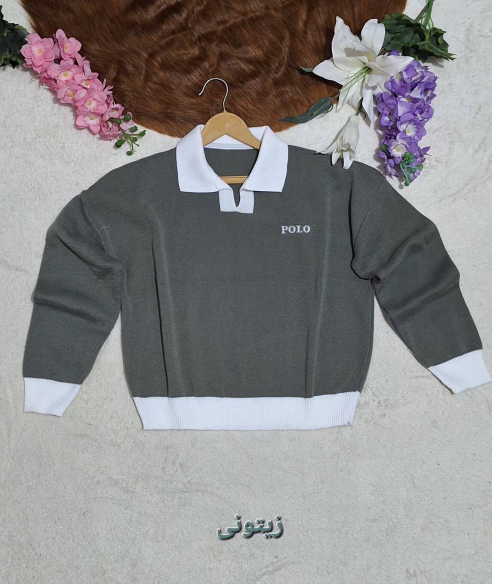 کراپ بافت poloشرت 💕💕🌸کد 244 شیک و مد