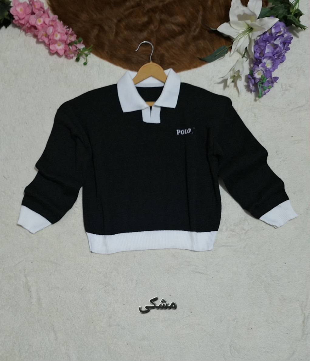 کراپ بافت poloشرت 💕💕🌸کد 244 شیک و مد