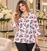 شومیز باکسی 💞😍کد 6641 ارات