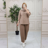 شومیز مانتویی کوک دوزی بهار 🎀🫀کد 539 شانی