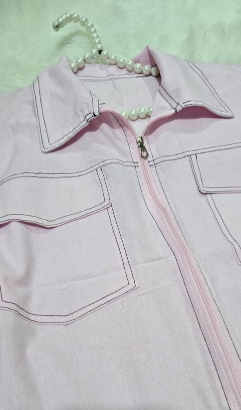 وست جیب پاکتی گلاویژ 💕🌸کد 22563 ساری