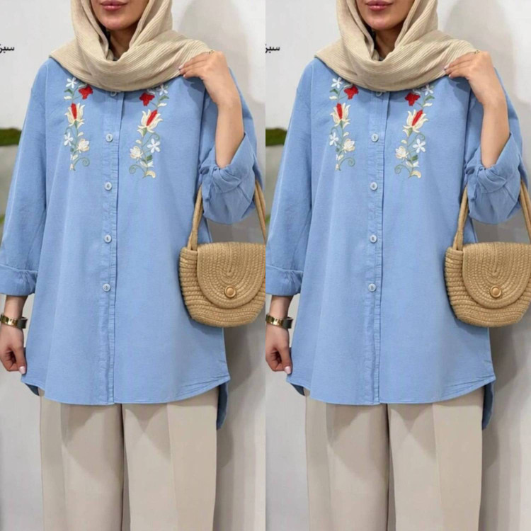 شومیز لاله☘️🌺23009 نفیس