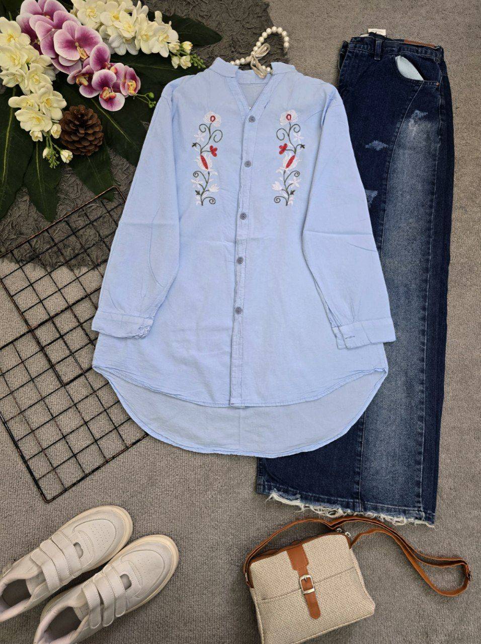 شومیز لاله☘️🌺23009 نفیس