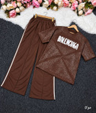 ست تیشرت شلوار balenciaga در رنگ بندی 🎀🎀کد۲۷۵۲۶ مد