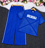 ست تیشرت شلوار balenciaga در رنگ بندی 🎀🎀کد۲۷۵۲۶ مد