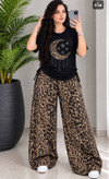 ست تونیک شلوار ماه و ستاره ☘️🌺27621 شایسته