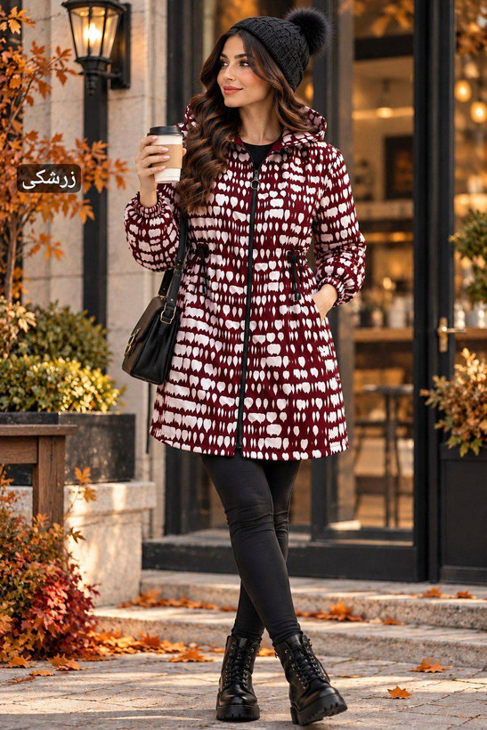 مانتو بارونی هیلتی 🌺☘️27705 شایسته