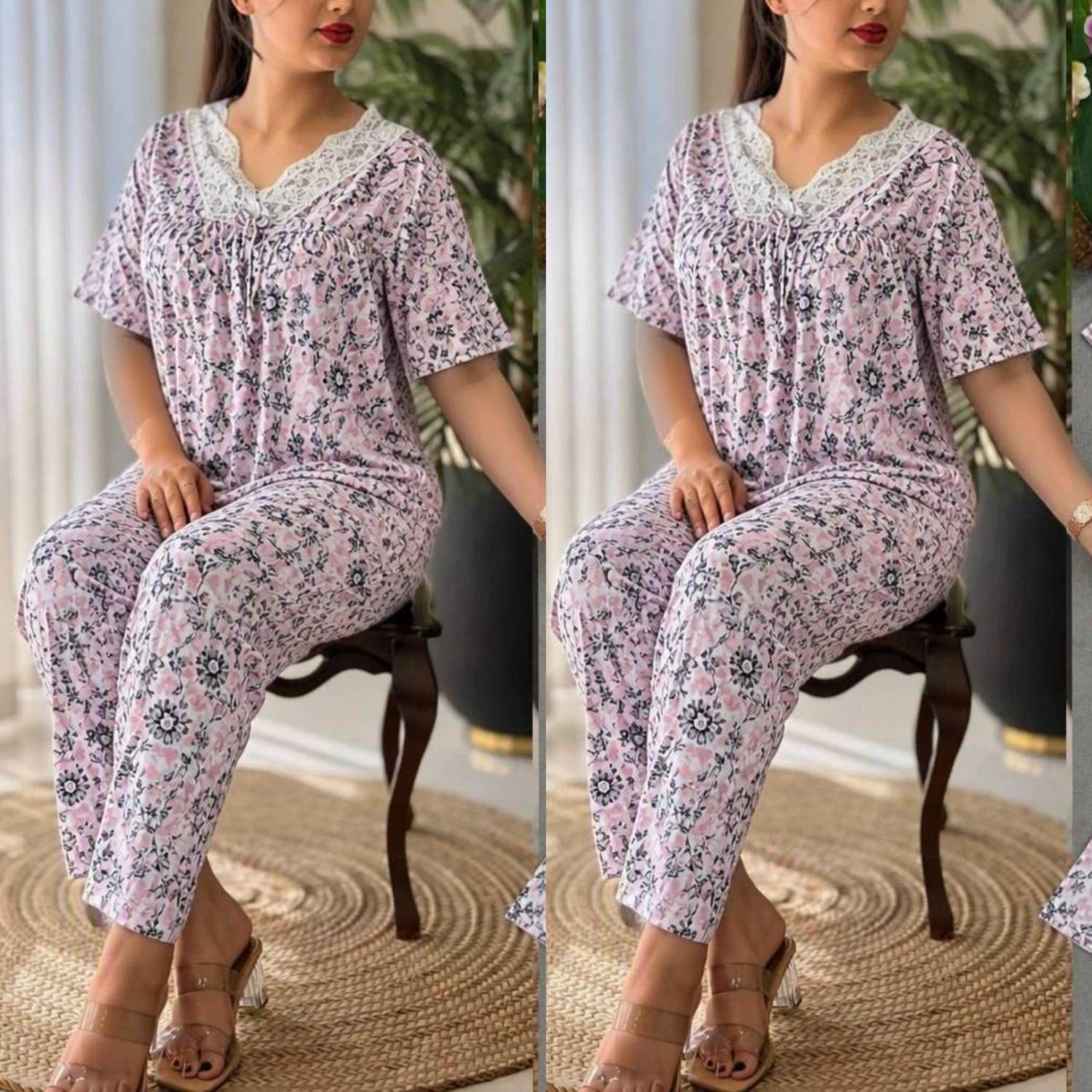 ست وارداتی گیاهی🌺☘️21853نفیس