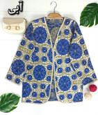 کت تک گلپر 🌼 با پارچه تافته ✅الیش22738