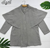 پالتو بافت ونیز 🌿 با رنگ بندی و کیفیت عالی ✅ الیش23457