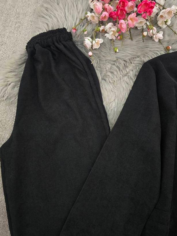 ست کت و شلوار مخمل کبریتی نوژا🌿 با کیفیت عالی ✅ والی27915