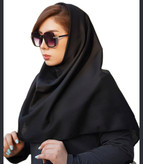 مقنعه تترون بروجرد 🌿 با کیفیت عالی ✅ ارغوان 101068