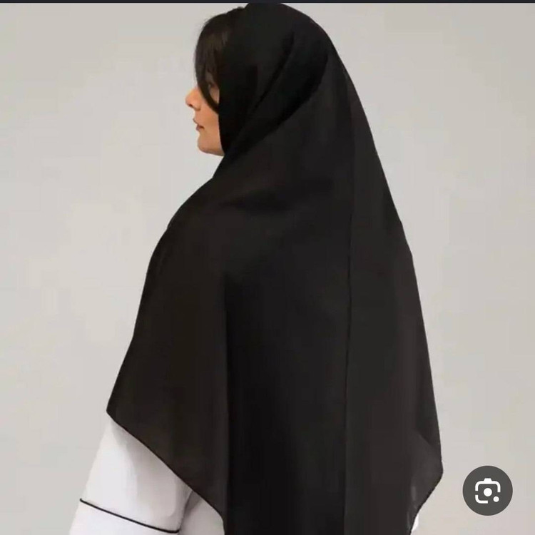 مقنعه تترون بروجرد 🌿 با کیفیت عالی ✅ ارغوان 101068