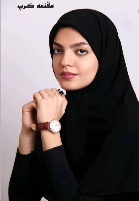 مقنعه کرپ خاویاری 🌿 با کیفیت عالی ✅ ارغوان 101069