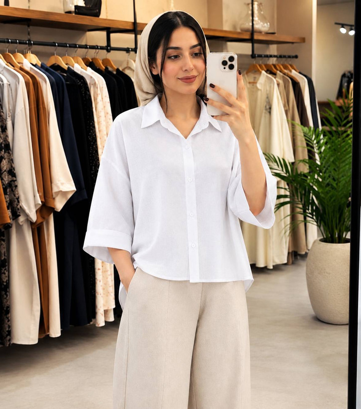 شومیز ریزشی ترند533☘️🌺دخت 1186