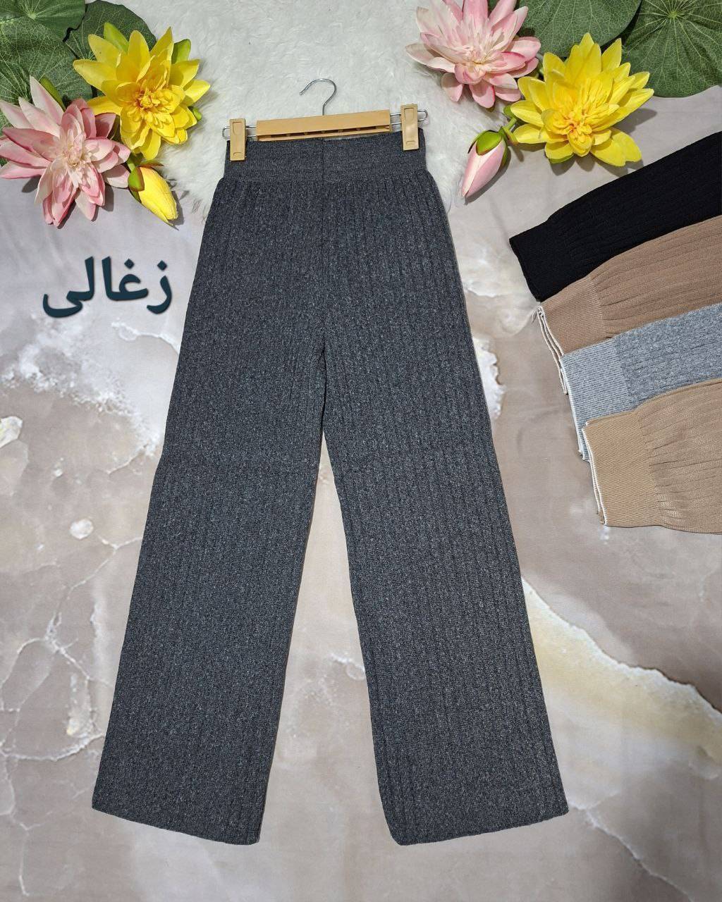 شلوار نیم بک کمر گنی زیبا و جذاب566☘️🌺دخت1232
