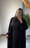 عبای آستین پلیسه راحیل🌺☘️235ارشیدا