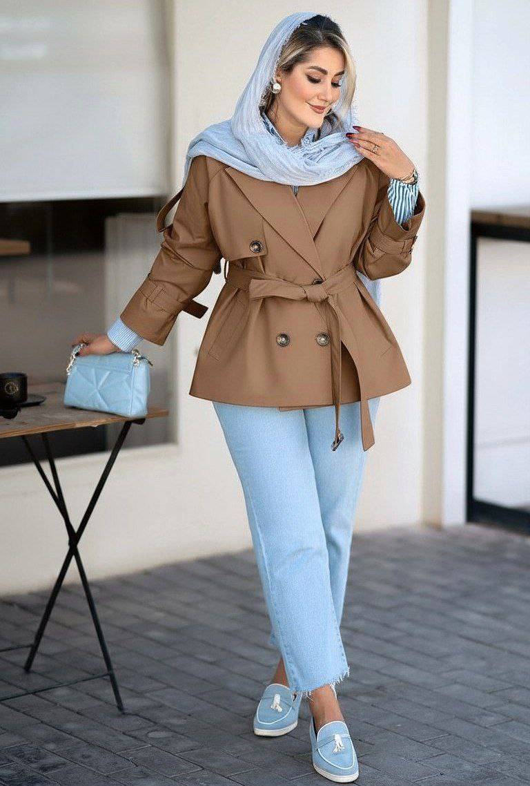 مانتو بارونی سحر 🎀🌸کد 809 آدرا