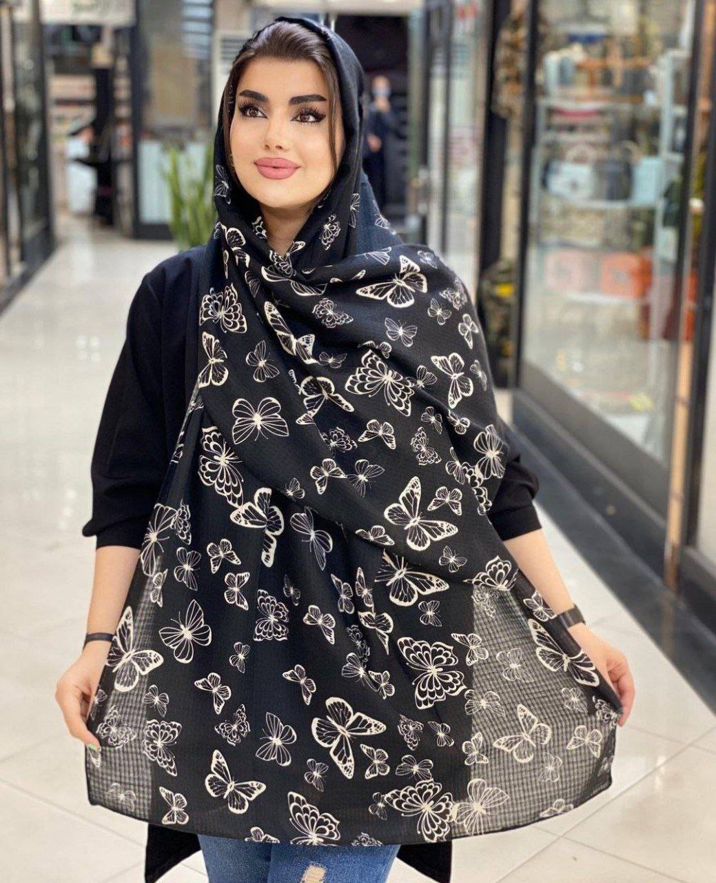 شال پروانه 🌺☘️5812 نفیس