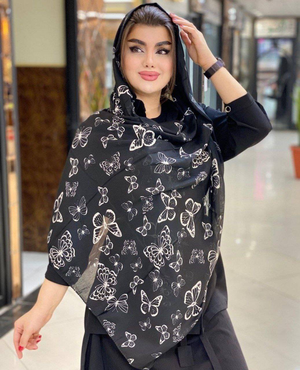 شال پروانه 🌺☘️5812 نفیس