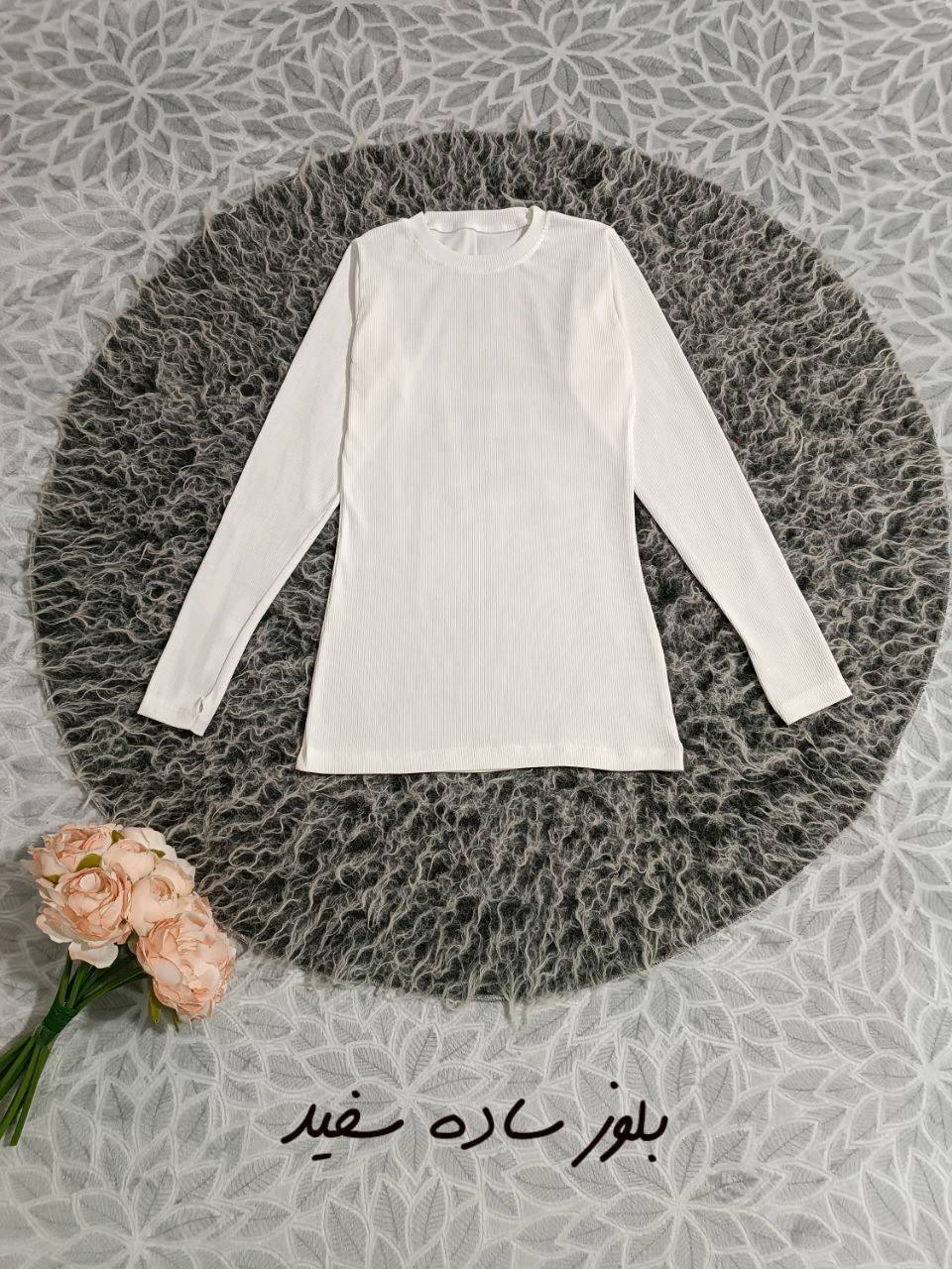 بلوز بادی بیسیک در دو رنگ 🤩 🤩 کد ۲۸۱۶۱ دل