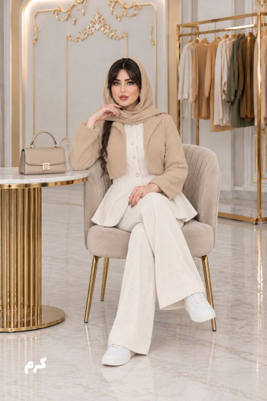 ست دو تیکه آذین 💞🎀کد 28256 ناز
