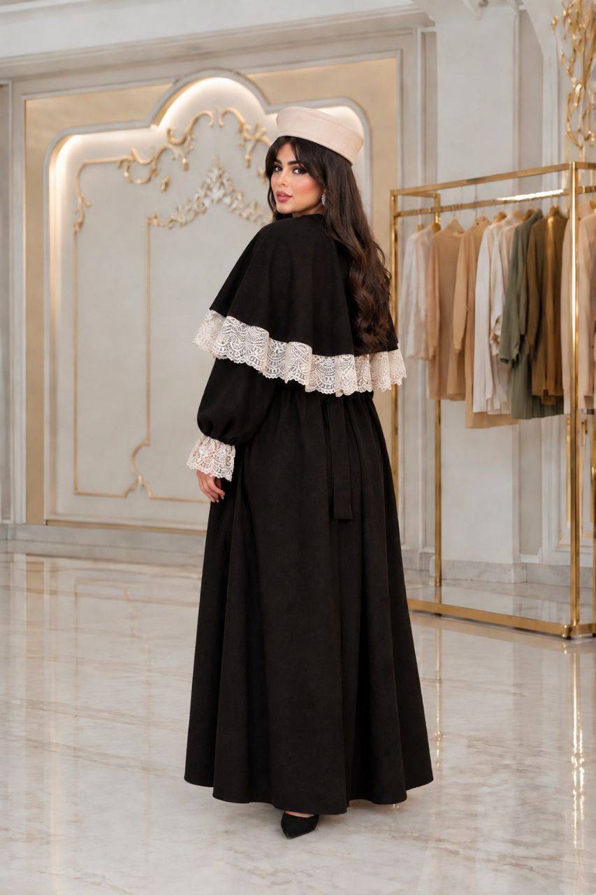 پیراهن شنل دار 💐🦋کد 28299 ناز