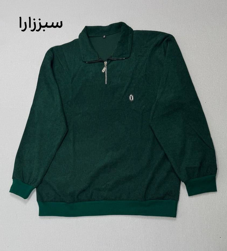 بلوز نیم زیپ کبریتی ☘️🌺 مخمل کبریتی درجه یک 🌺☘️26348 چیچک