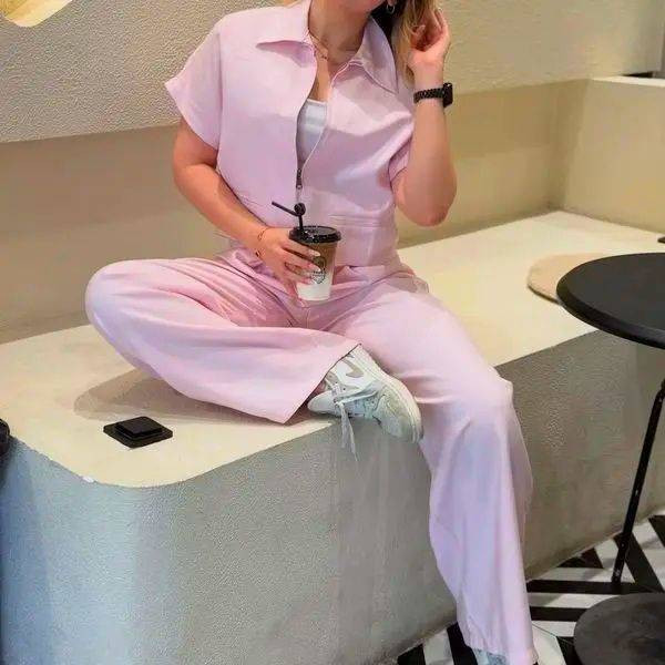 وست و شلوار مونالیزا خانم پرستار 🌾🎀کد 222 شیک و مد