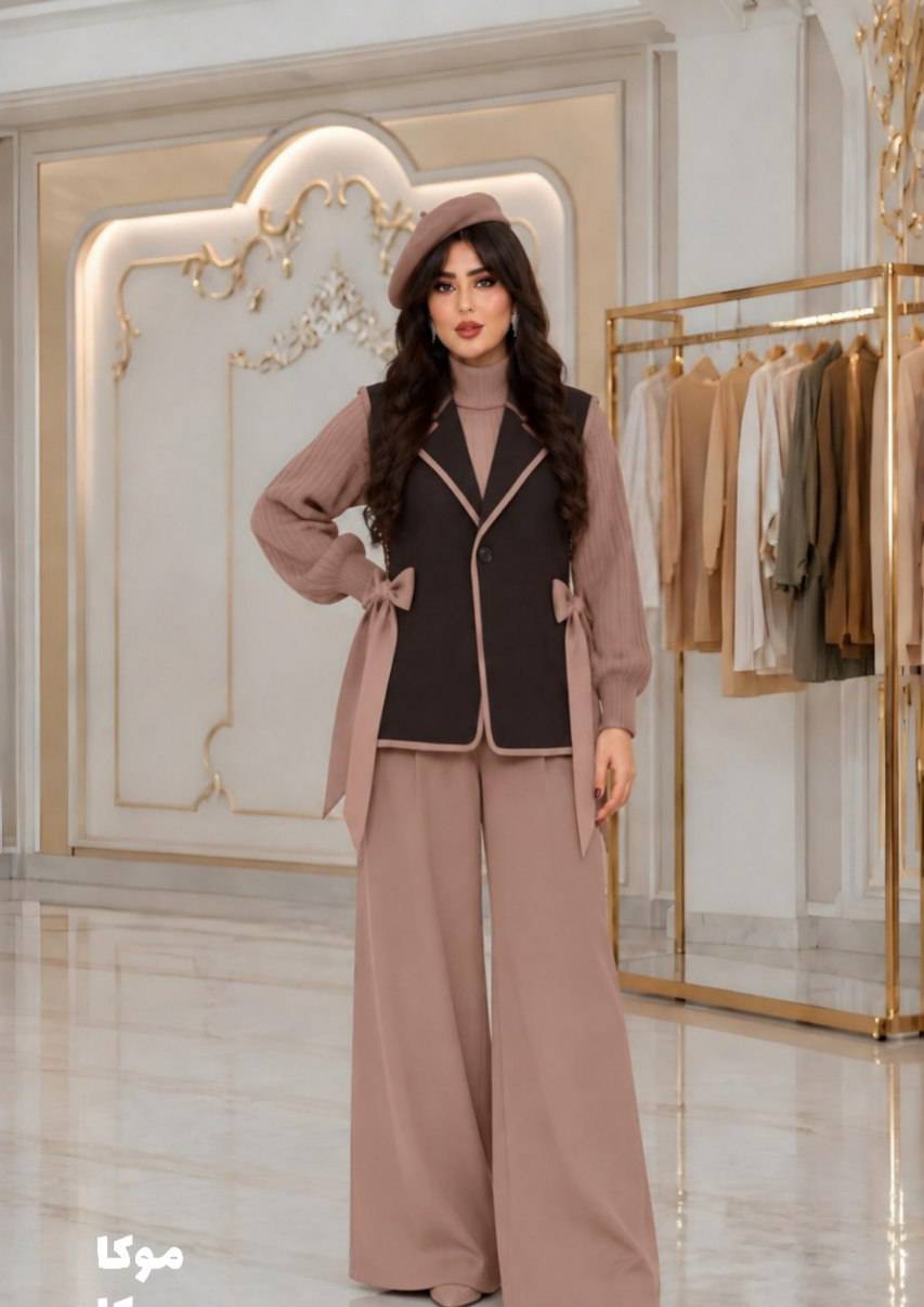 وست و شلوار حلما 💕😍کد 28372 ناز