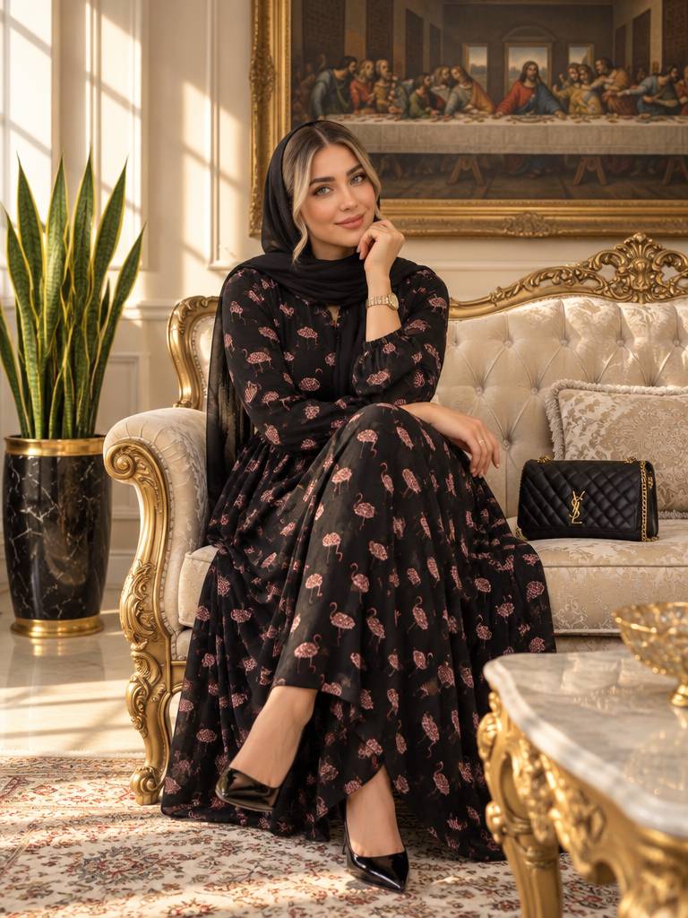 پیراهن یقه چین ۳ دکمه  در رنگبندی 🤩🤩کد۲۵۹۷۶ دل