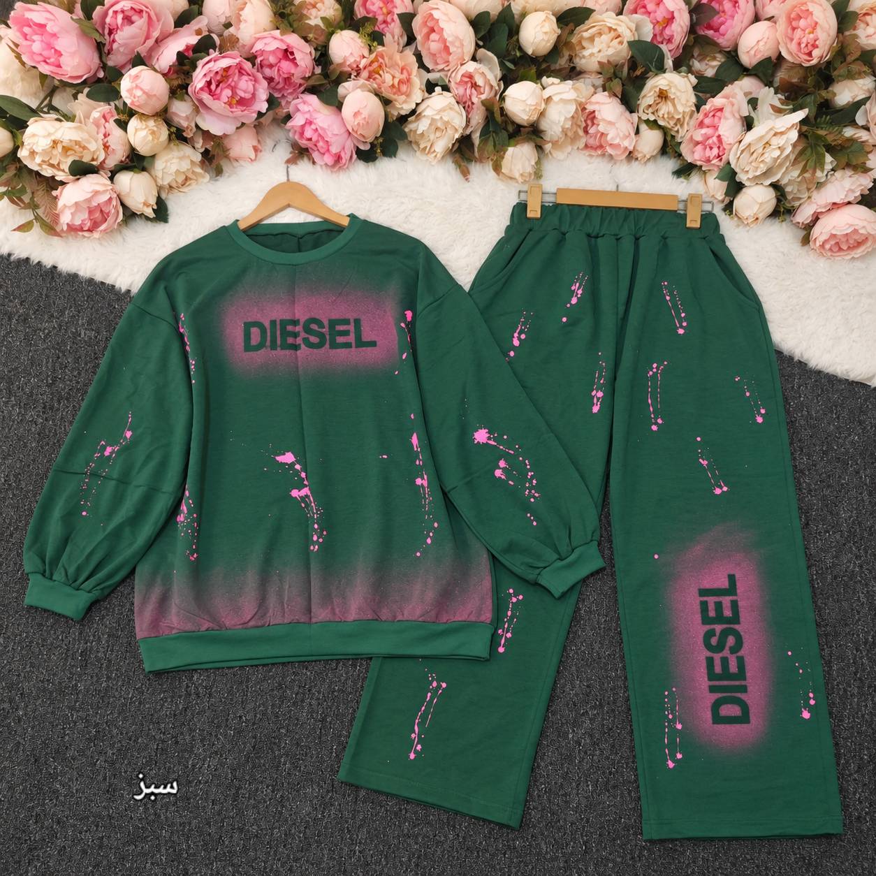 ست بلوز شلوار دیزل 🎀🫀کد 28323 ارا