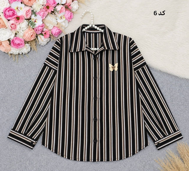 شکت راه راه پروانه 🥰🦋کد 28224 ساری