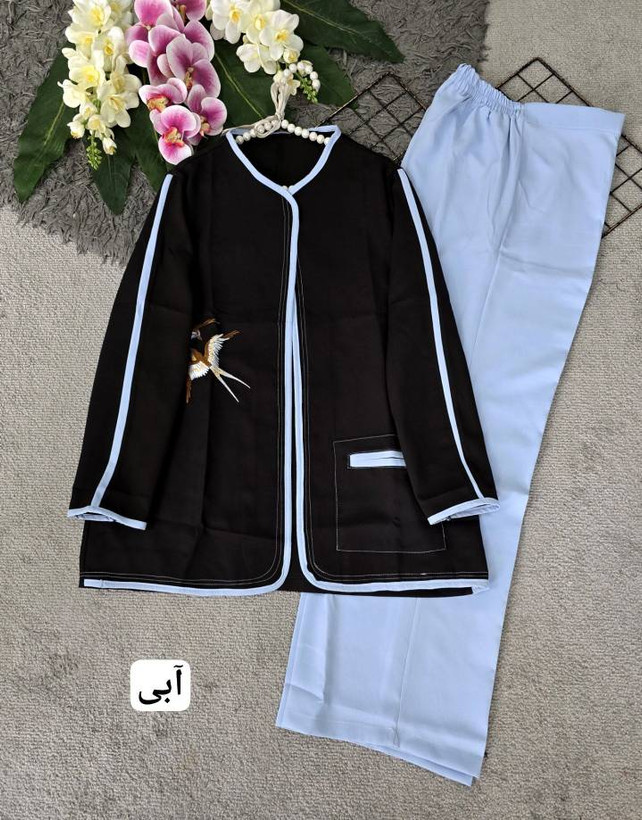 کت و شلوار سالومه ☘️🌺12065 نفیس