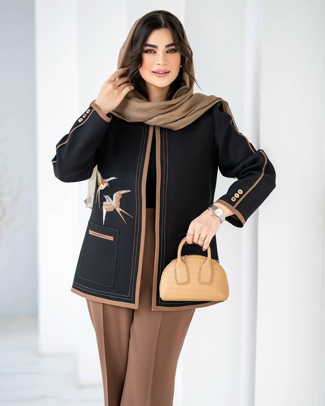 کت و شلوار سالومه ☘️🌺12065 نفیس
