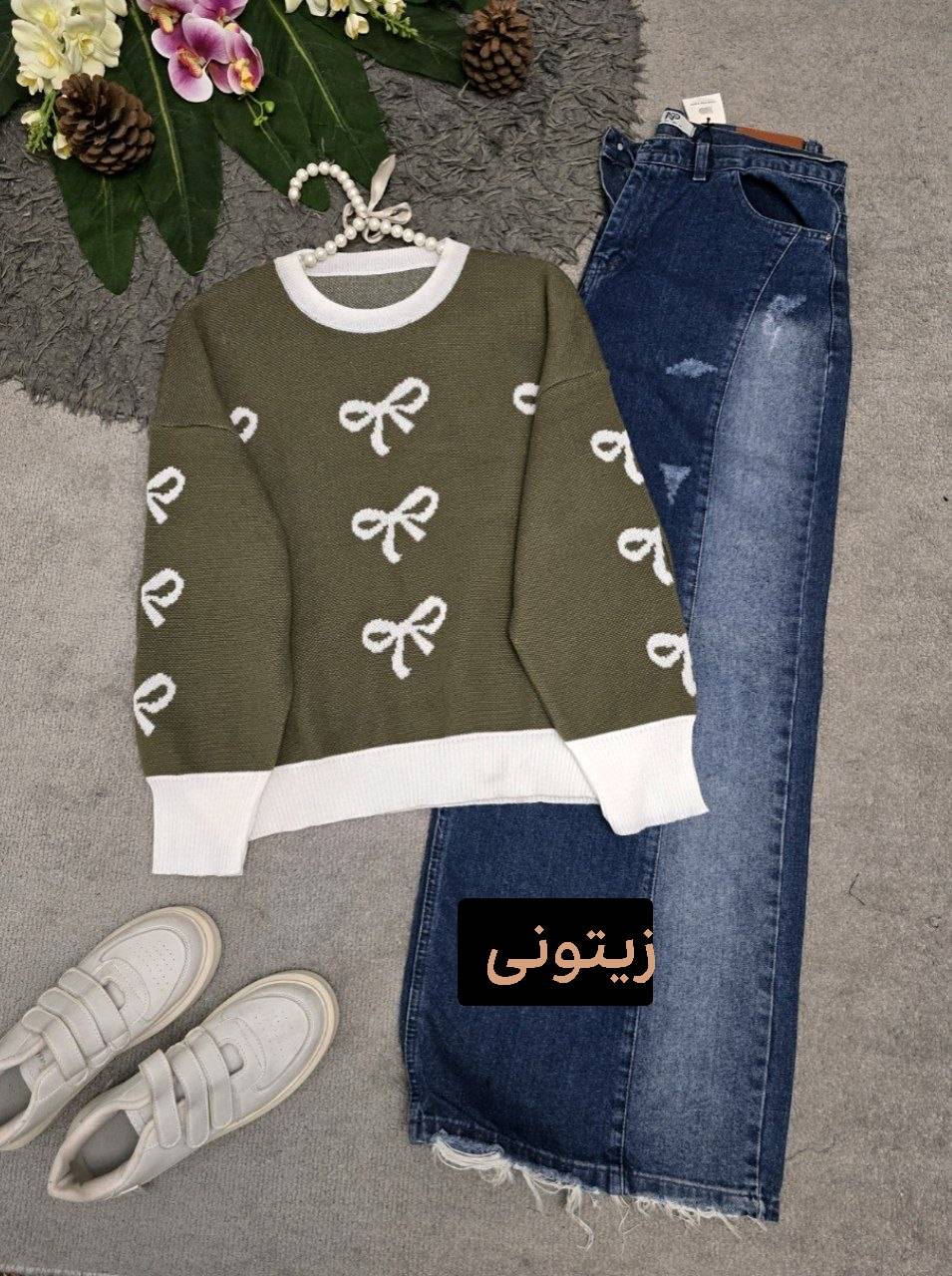بلوز بافت روستاک🌺✨28196 نفیس