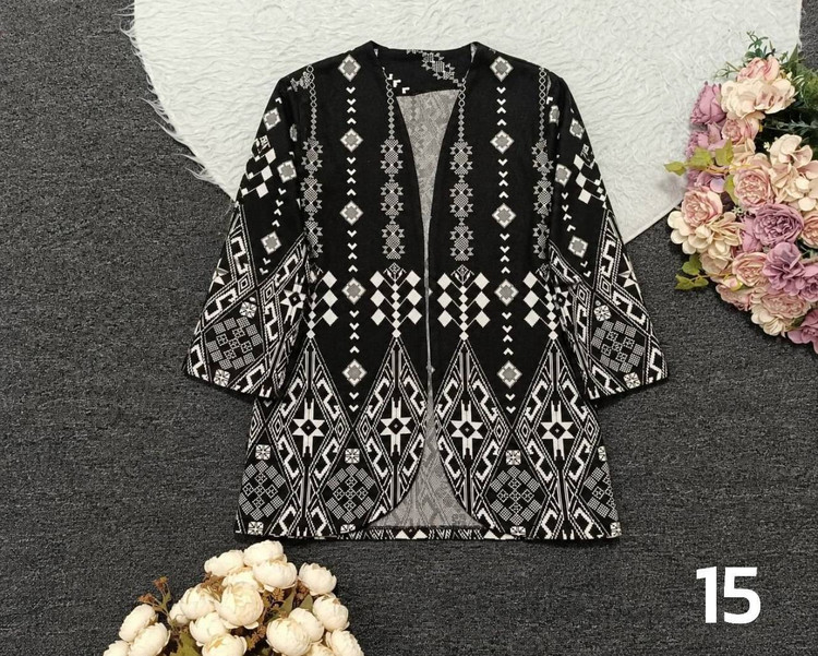 کت طرح دار باران ۳۶۴ در رنگبندی 🎀🎀کد۲۸۴۵۸ لی