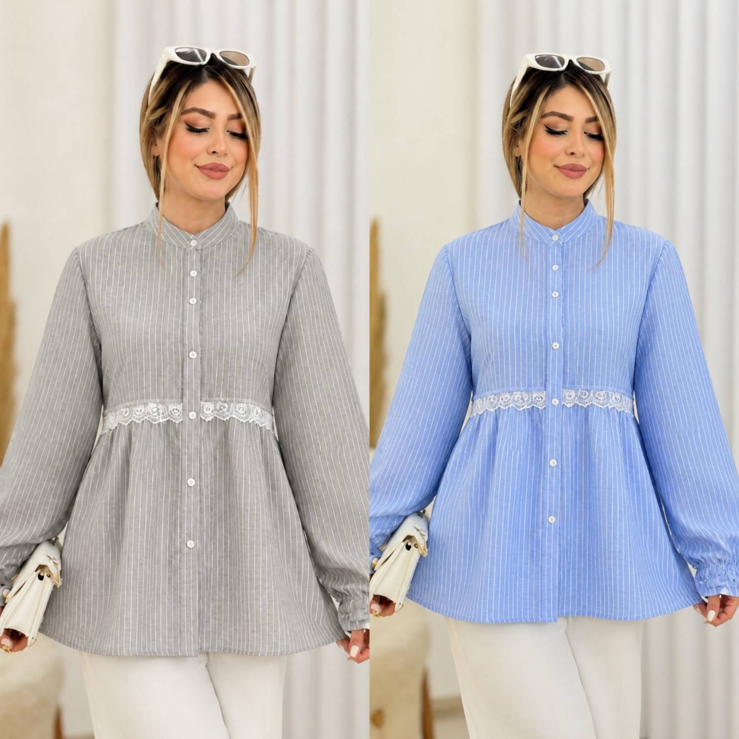 شومیز آزاده🌺☘️13698نفیس